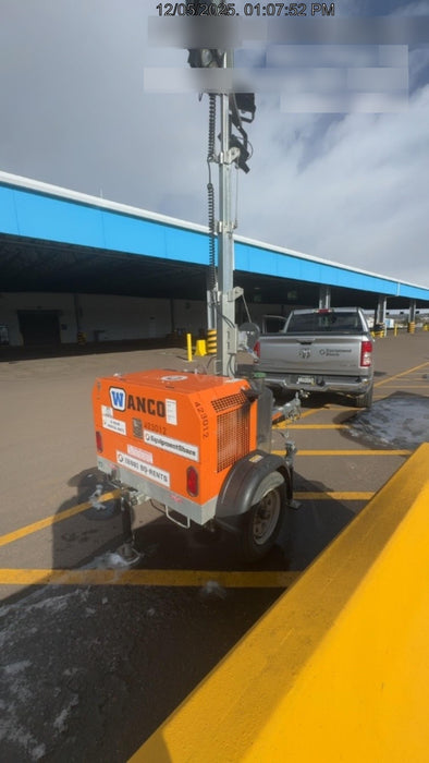 2024 Wanco WLTT-4MM4K Diesel, Deep Sea Controller, Shore Power Plug, Auto Start, (4) 350W LED Floodlights, 4kW Generator, 60 Gal Fuel Tank, 2" Ball, T3