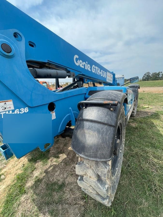 2018 Genie GTH-636 Genie GTH-636 w/Open ROPS, Solid Tires, Work Light/Beacon, 48" Carriage and Forks