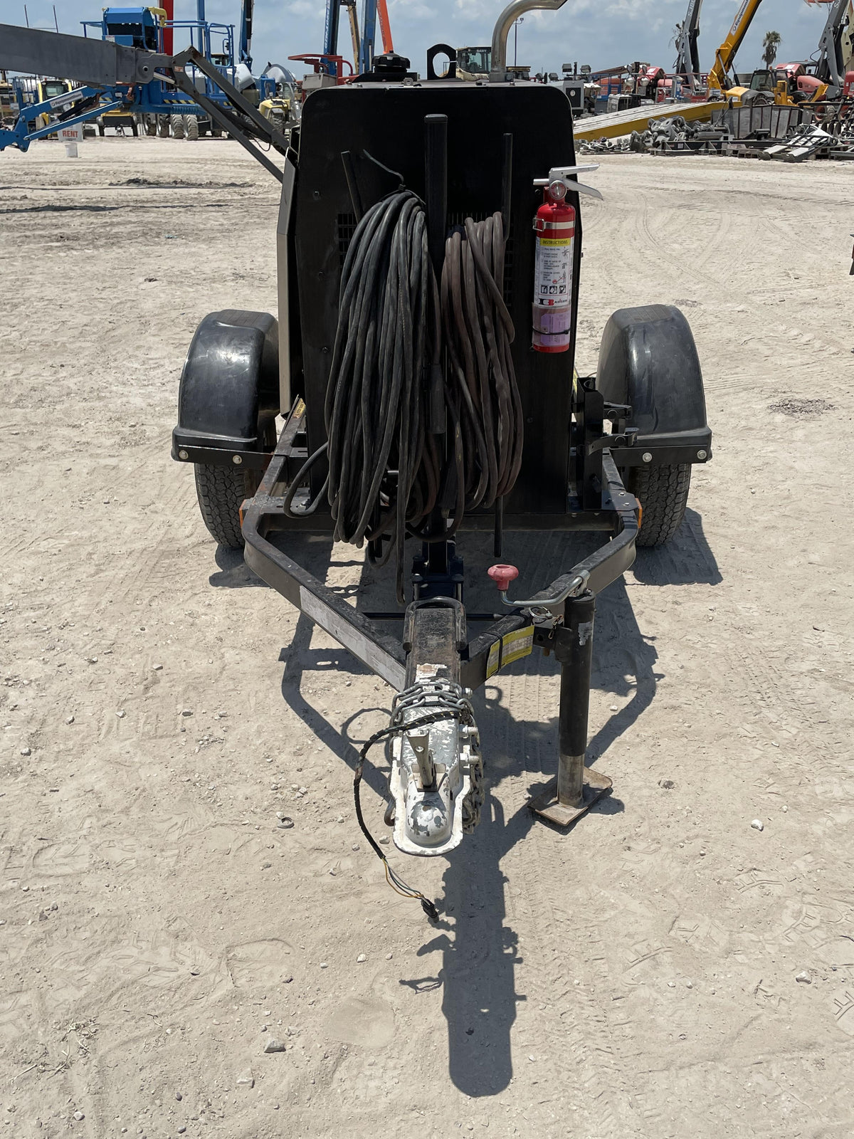 2019 Lincoln Vantage 322 Welder Ready-Pak 3, Two wheel trailer, Fender and Light kit, Cable Rack