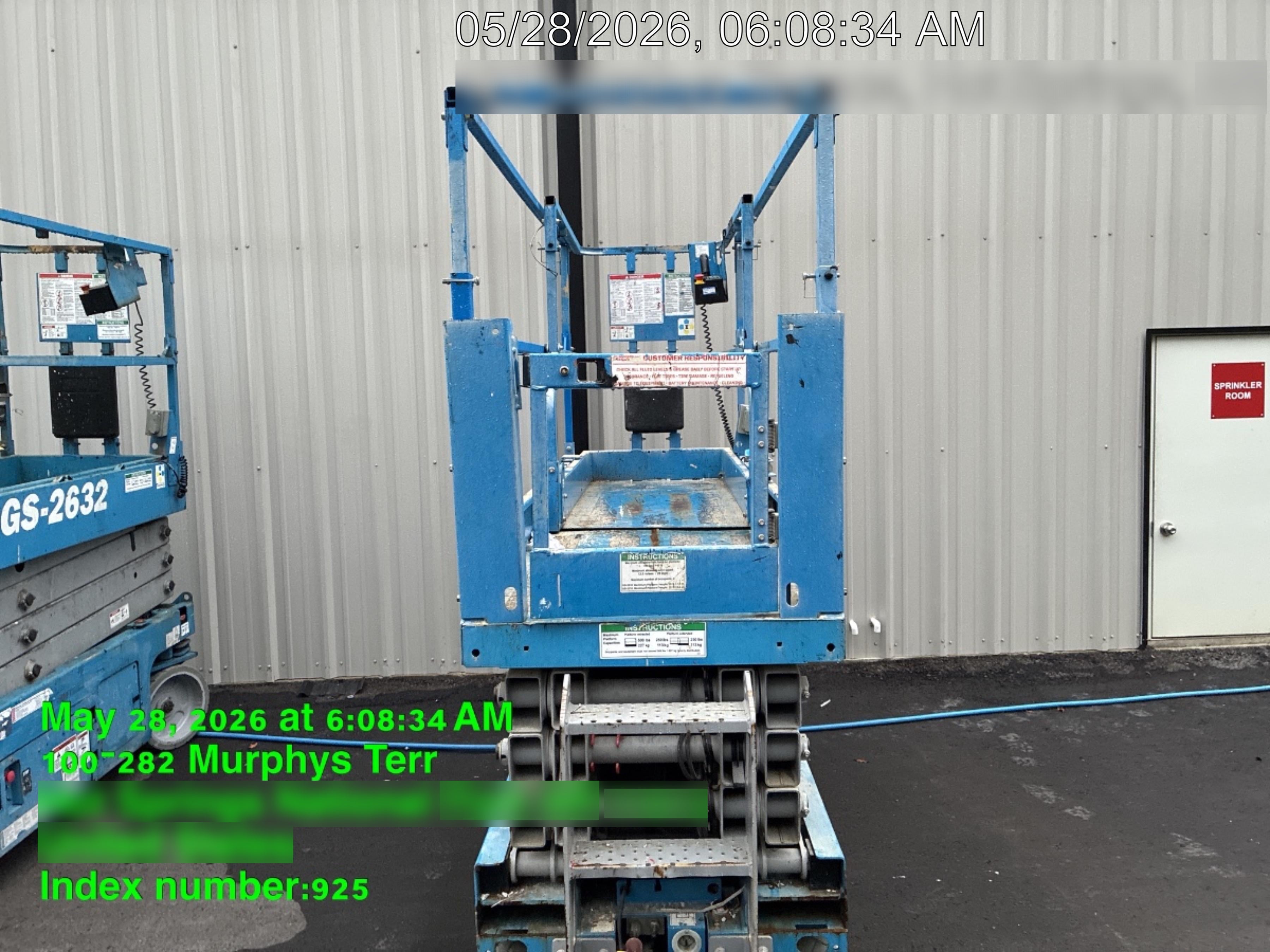 2018 Genie GS-2632 Genie GS-2632 w/Fixed Rail, Chain Entry