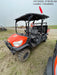 2021 Kubota RTV-X1140W-H Plastic Canopy, Windshield Acrylic Clear, LED Strobe Light, Wire Harness Kit, Back up Alarm