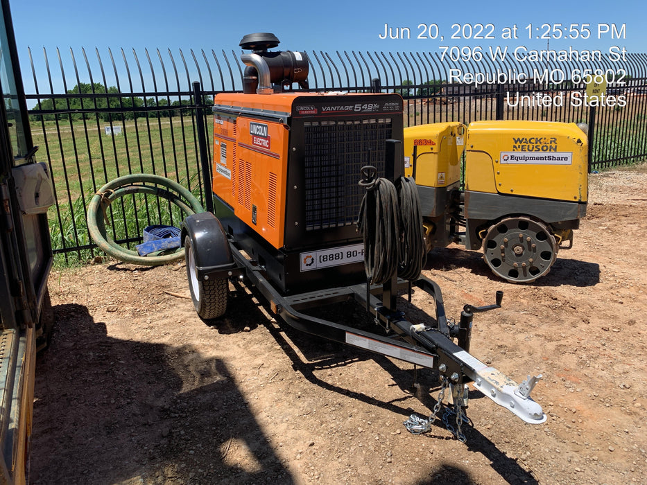 2022 Lincoln Electric Vantage 549X VANTAGE 549X READY-PAK 3