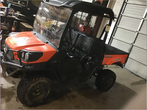 2019 Kubota RTV-XG850WL-H 4wd Utility Cart, Gas, 2 Seat, LED Strobe, Windshield Tempered Glass, Plastic Canopy, Wire Harness Kit, Backup Alarm