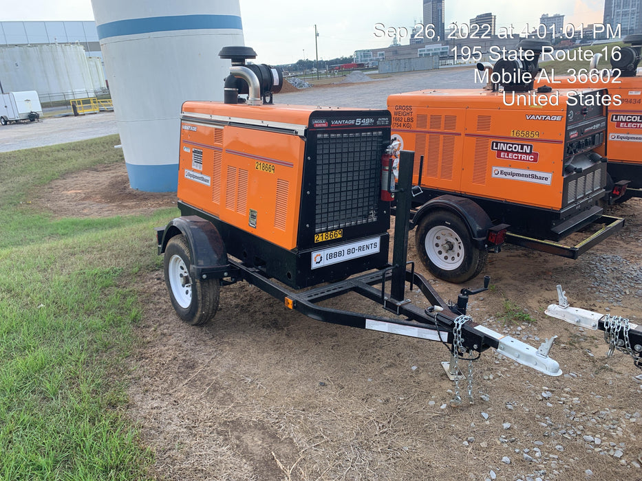 2022 LINCOLN ELECTRIC Vantage 549X