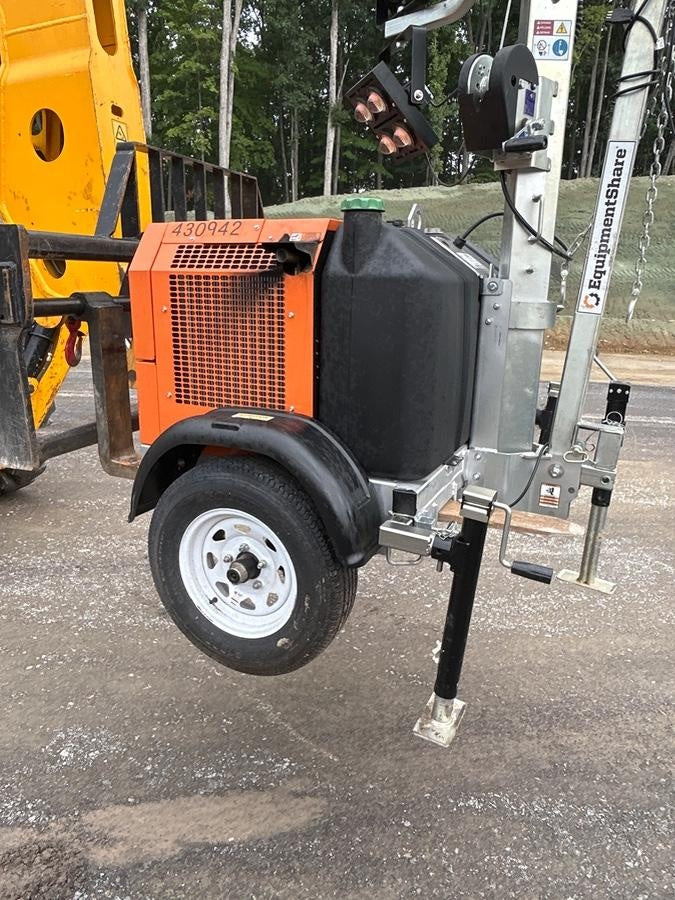 2024 Wanco WLTT-4MM4K Diesel, Deep Sea Controller, Shore Power Plug, Auto Start, (4) 350W LED Floodlights, 4kW Generator, 60 Gal Fuel Tank, 2" Ball, T3