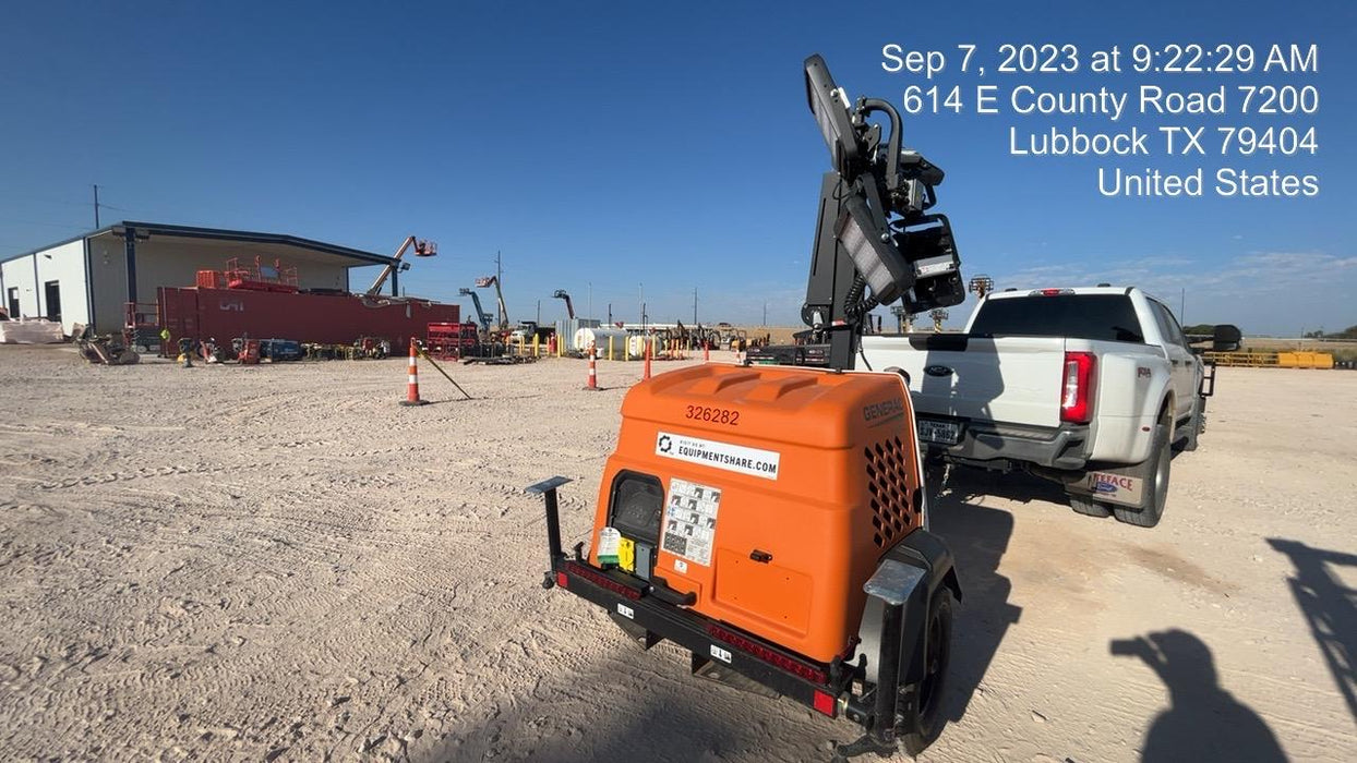 2023 Generac MLT2 Diesel, Flex Switch 120V Input, Powerzone Controller, (4) 320W LED Lights, 4kW Generator, 39.9 Gal Fuel Tank, 2" Ball, T3