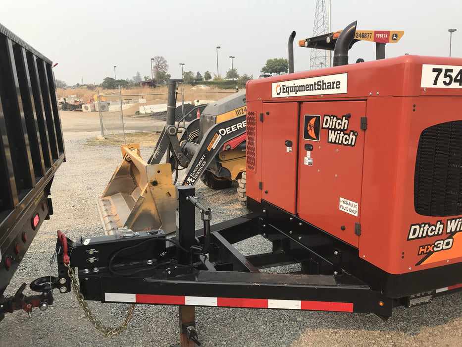 2020 Ditch Witch HX30 500G Spoils Tank, 80G Water Tank, 48" Lance, #3 Nozzel, VT9H 500 GAL HYD TRAILER