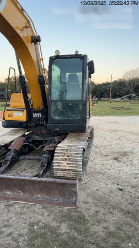 Sany SY135C Sany SY135 Tier 4 - Cab, Fleco Hydraulic  QC, Fleco 36" HD Bucket - Smooth