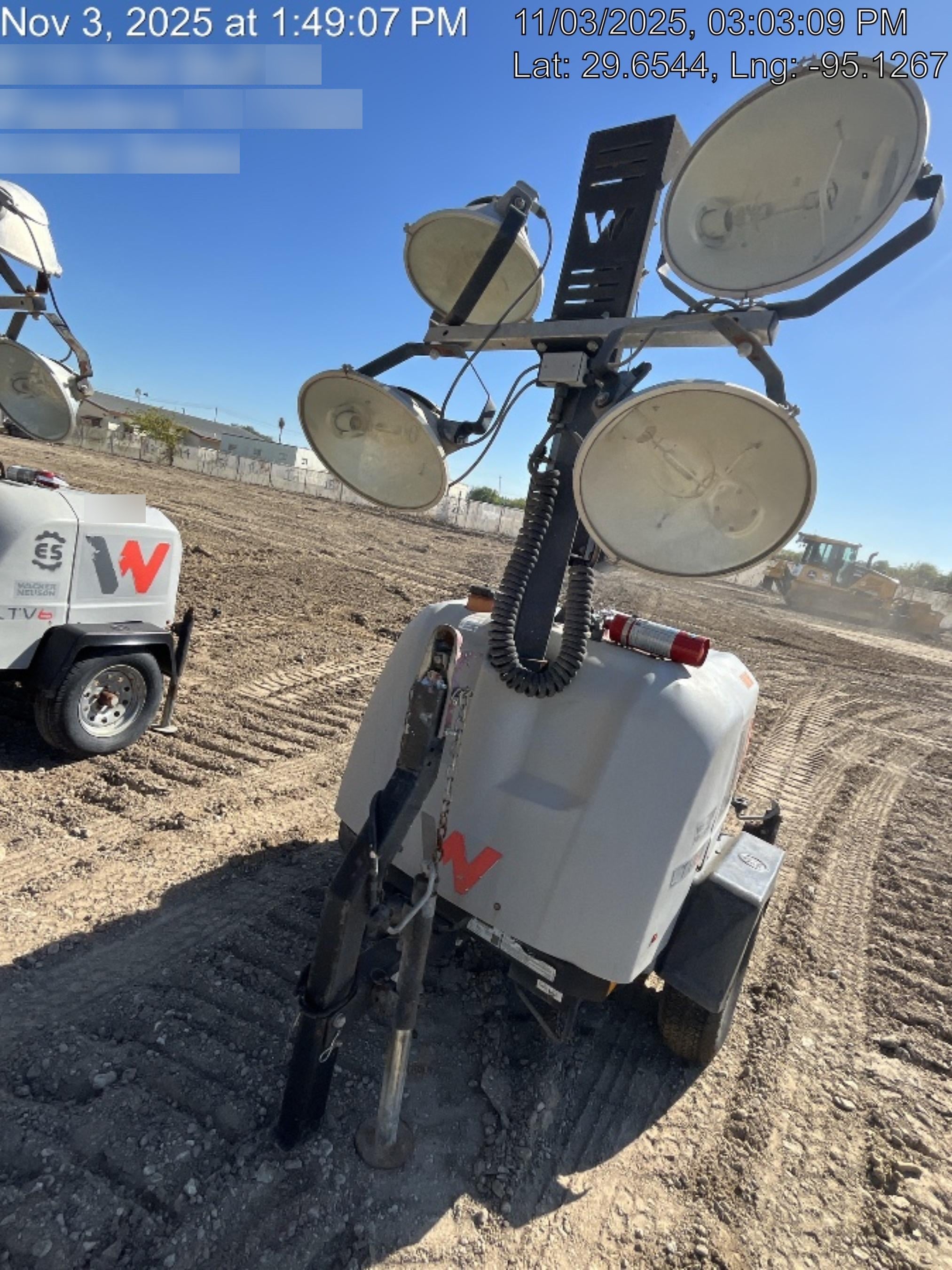 Wacker Neuson LTV6K-MH Power mast, 1100W MH