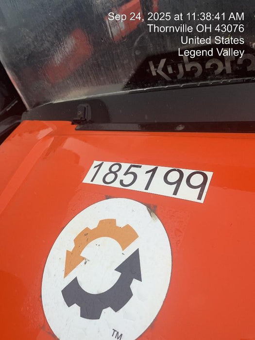 2022 Kubota RTV-X1140W-H Plastic Canopy, Windshield Acrylic Clear, LED Strobe Light, Wire Harness Kit, Back up Alarm