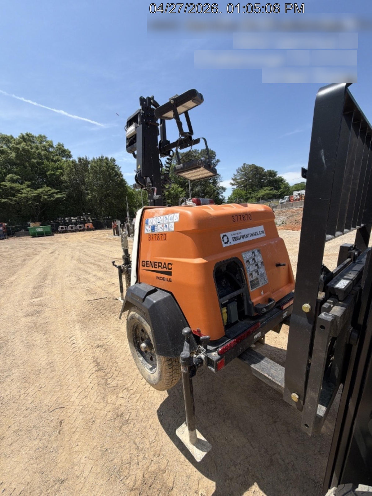 2023 Generac MLT2 Diesel, Flex Switch 120V Input, Powerzone Controller, 
(4) 320W LED Lights, 4kW Generator, 39.9 Gal Fuel Tank, 2" Ball, T3