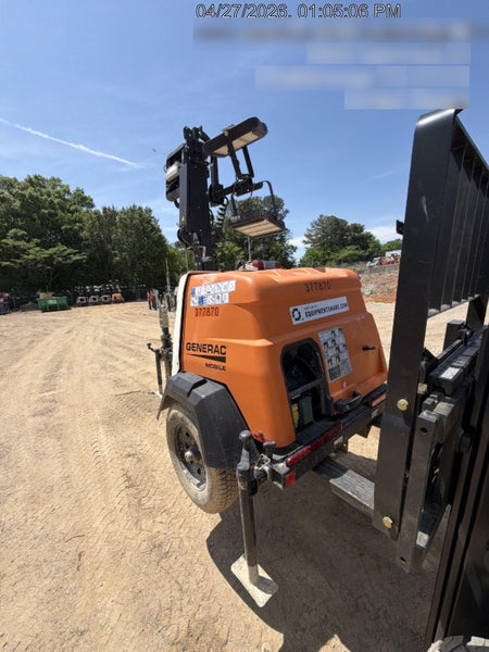 2023 Generac MLT2 Diesel, Flex Switch 120V Input, Powerzone Controller, 
(4) 320W LED Lights, 4kW Generator, 39.9 Gal Fuel Tank, 2" Ball, T3