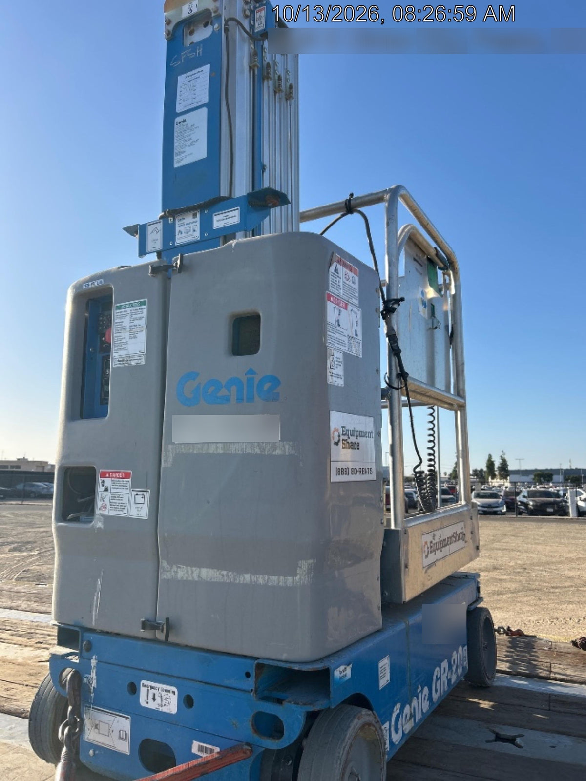 2020 GENIE GR-20