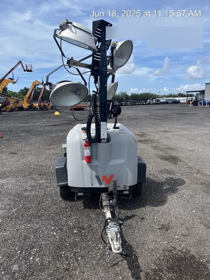 2019 Wacker Neuson LTV6L-MH Wacker Neuson LTV6L Mobile Light Tower w/Fuel Level Sensor Installed