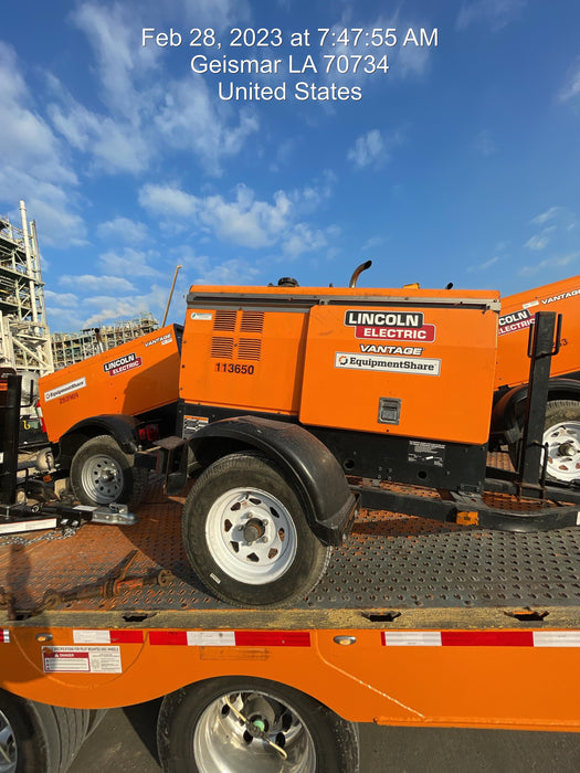 2022 Lincoln Electric LE400 Kubota V1505, Trlr, Cable Rack, Light Kit, ES Decals, T3