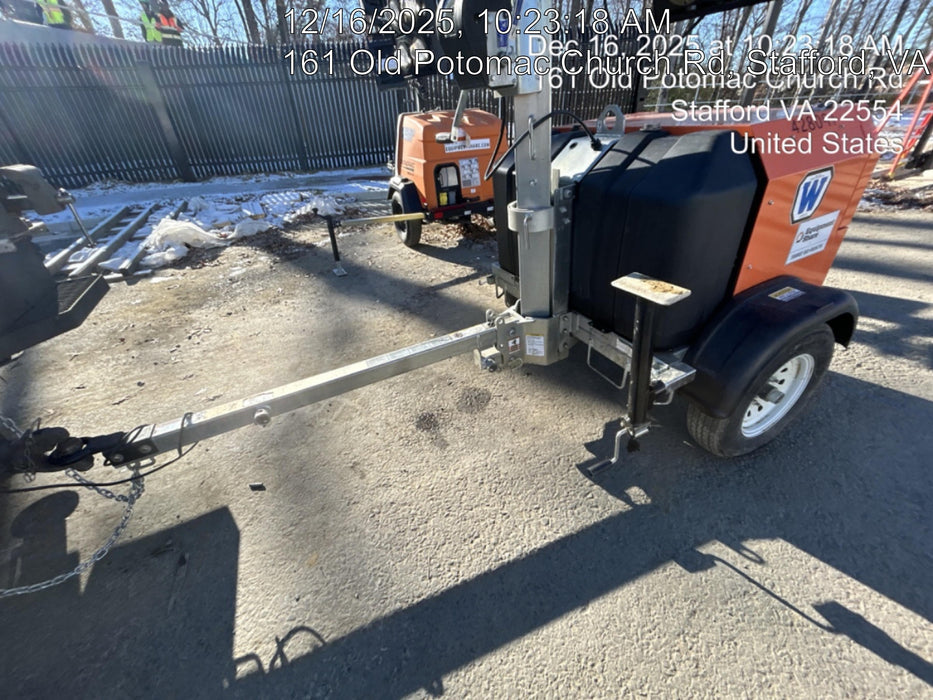 2024 Wanco WLTT-4MM4K Diesel, Deep Sea Controller, Shore Power Plug, Auto Start, (4) 350W LED Floodlights, 4kW Generator, 60 Gal Fuel Tank, 2" Ball, T3