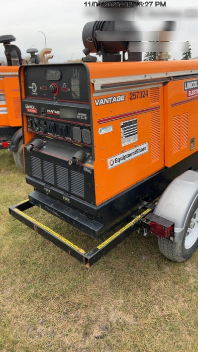 2022 Lincoln Electric Vantage 549X Crosslink Technology, Trailer Mounted, ES Decals, T3