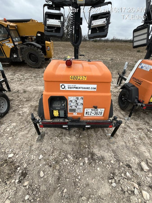 2024 Generac MLT2 Diesel, Flex Switch 120V Input, Powerzone Controller, 
(4) 320W LED Lights, 4kW Generator, 39.9 Gal Fuel Tank, 2" Ball, T3