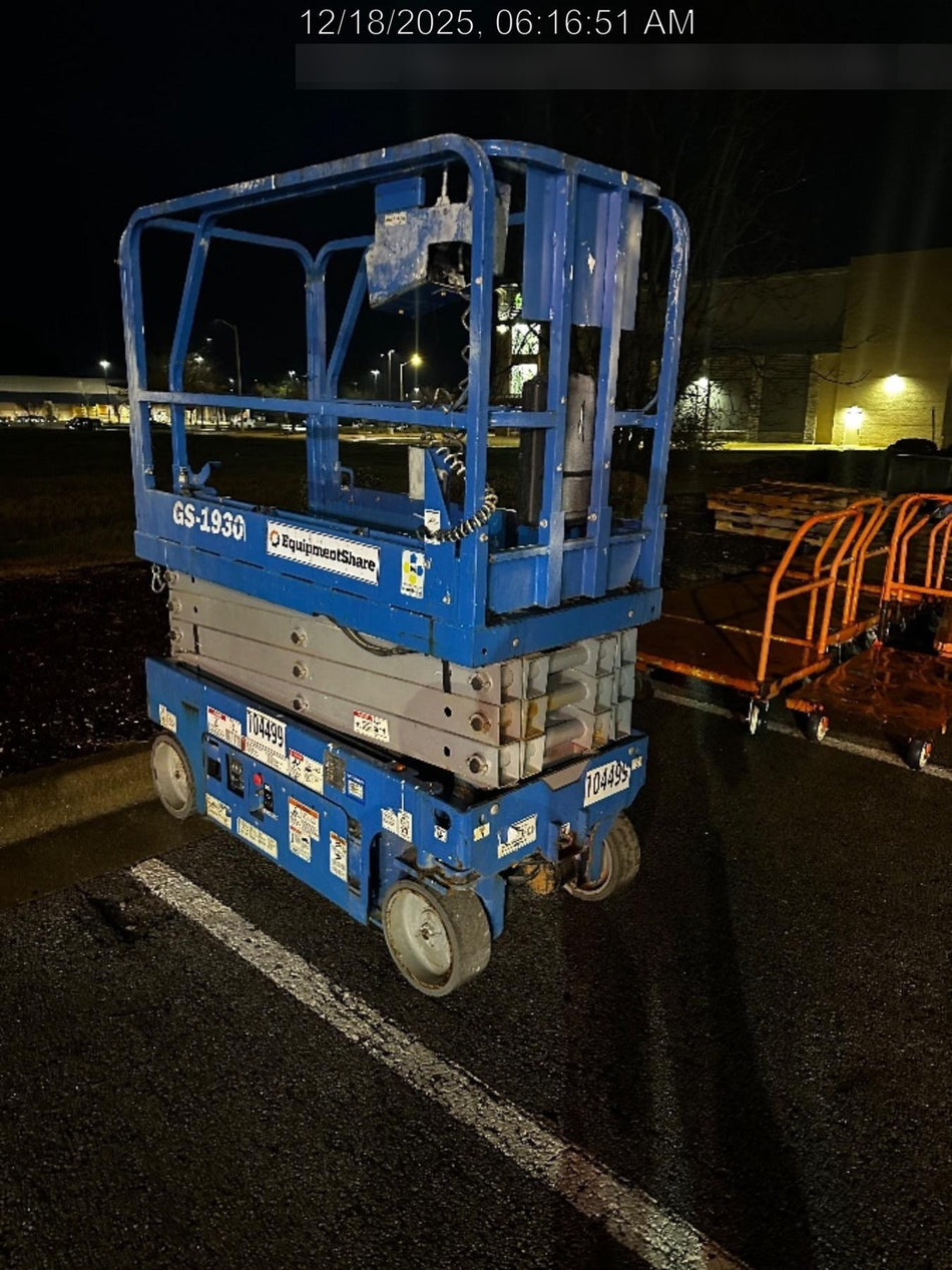 2020 Genie GS-1930 Fixed rails with chain entry gate - Pre A92.20