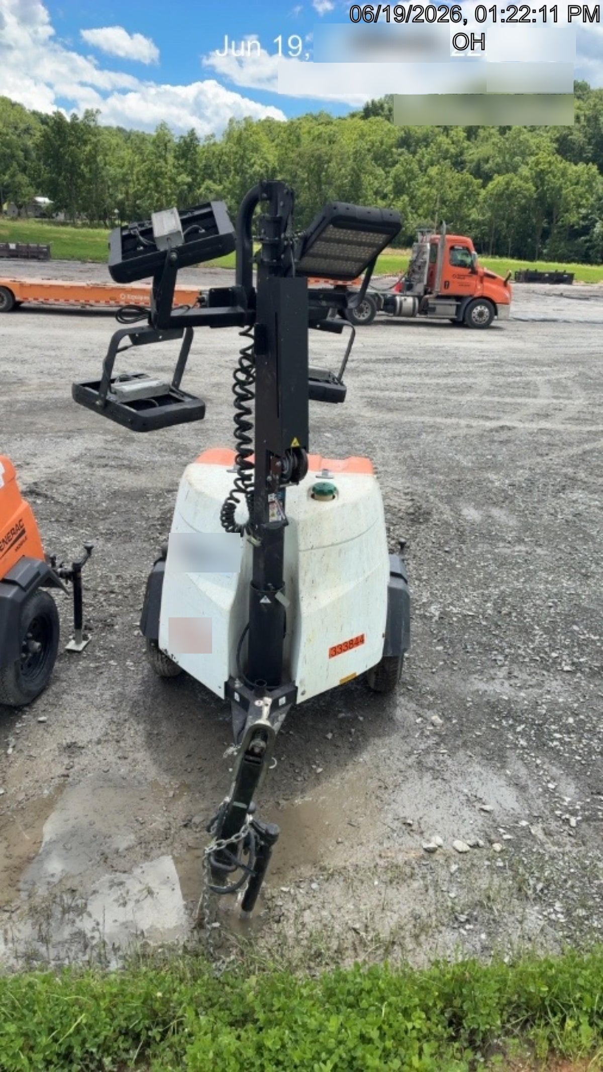 2023 Generac MLT2 Diesel, Flex Switch 120V Input, Powerzone Controller, (4) 320W LED Lights, 4kW Generator, 39.9 Gal Fuel Tank, 2" Ball, T3