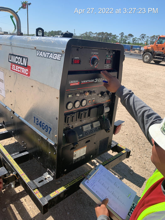 2021 Lincoln Electric Vantage 322 Ready Pak 3