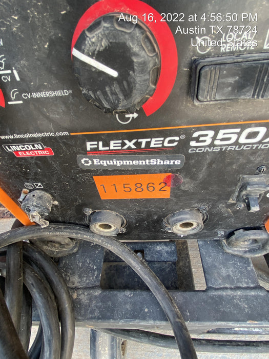 2020 LINCOLN ELECTRIC FLEXTEC 350X