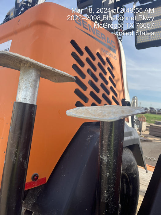 2023 Generac MLT2 Diesel, Flex Switch 120V Input, Powerzone Controller, 
(4) 320W LED Lights, 4kW Generator, 39.9 Gal Fuel Tank, 2" Ball, T3