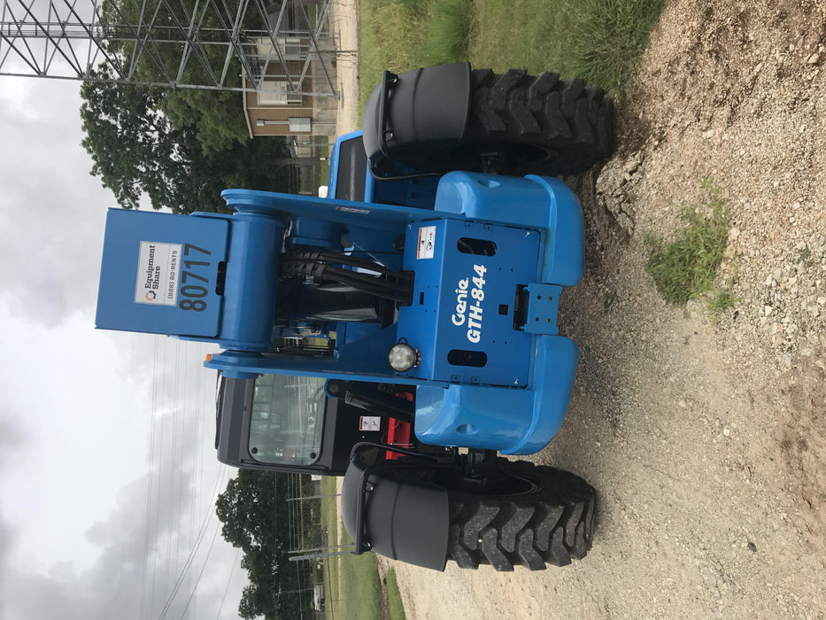 2020 Genie GTH-844 Cab/Heat/Air, Solid Tires, Work Lights, Beacon, Aux Hydraulics, Back up Alarm, Lifting Eye