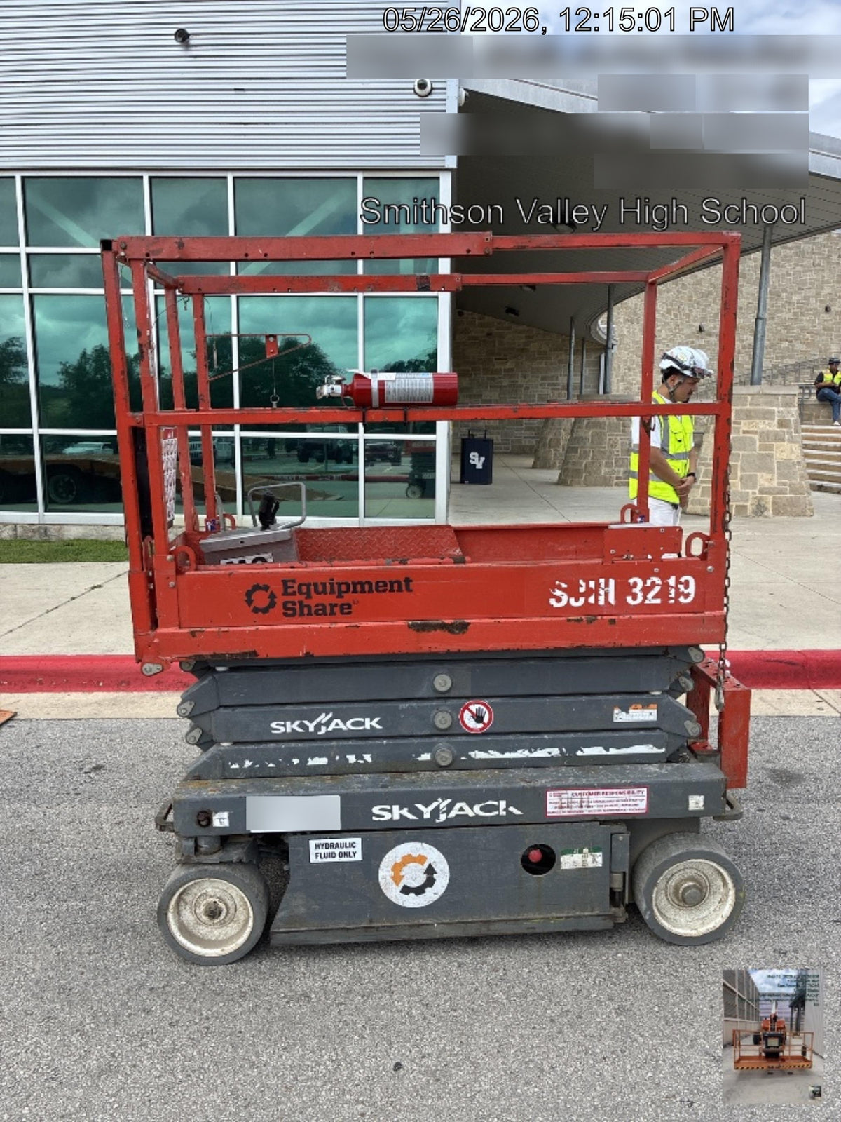 2019 Skyjack SJIII-3219 Standard Options