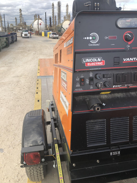 2021 Lincoln Electric Vantage 549X Ready Pak 3, ORANGE (includes trailer, cable rack, fender light kit)