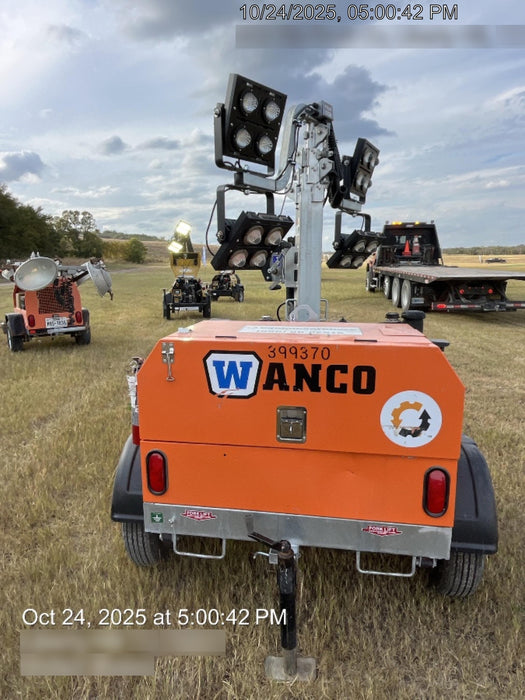 2024 Wanco WLTT-4MM4K Diesel, Deep Sea Controller, Shore Power Plug, Auto Start, (4) 350W LED Floodlights, 4kW Generator, 60 Gal Fuel Tank, 2" Ball, T3