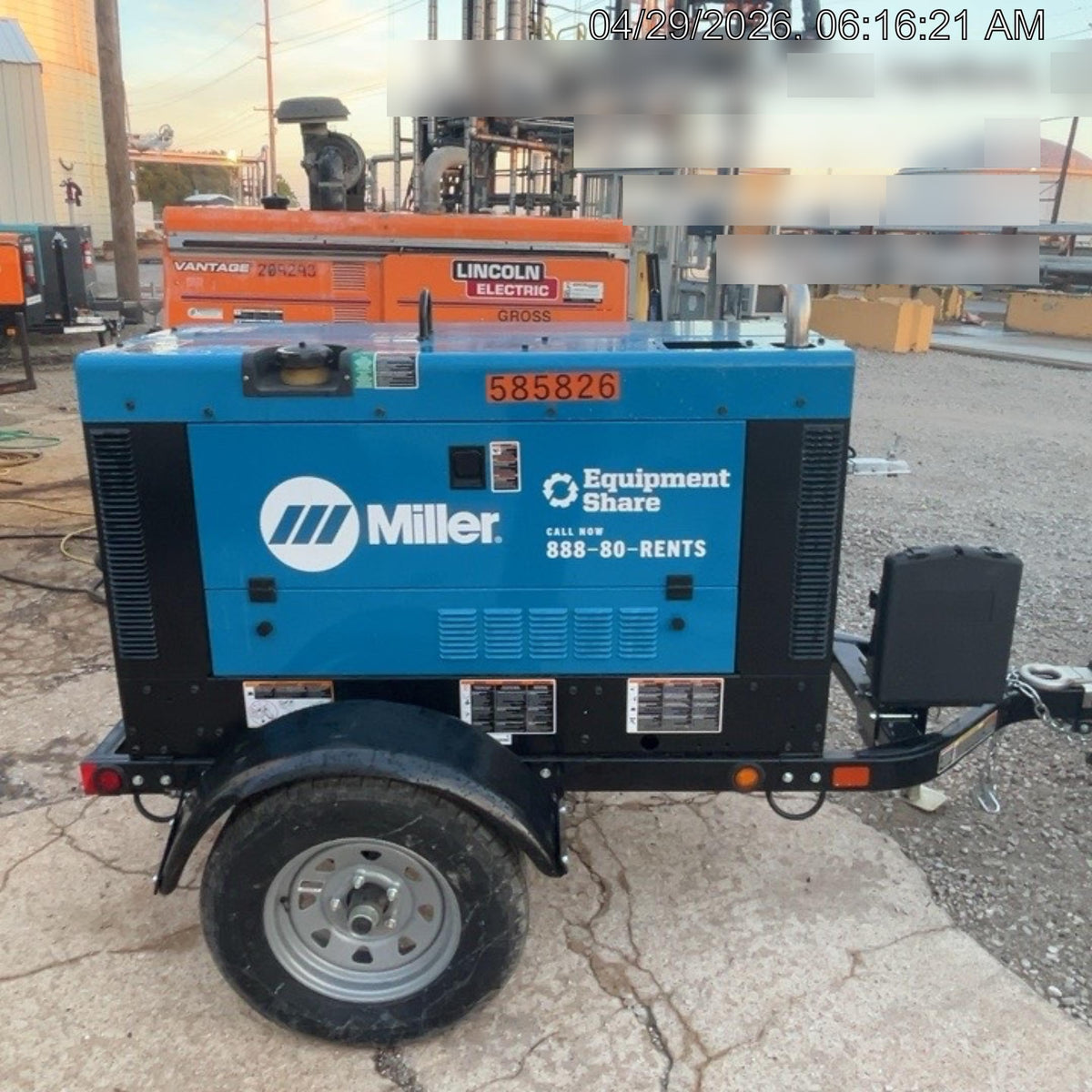 2025 MILLER ELECTRIC BIG BLUE 400