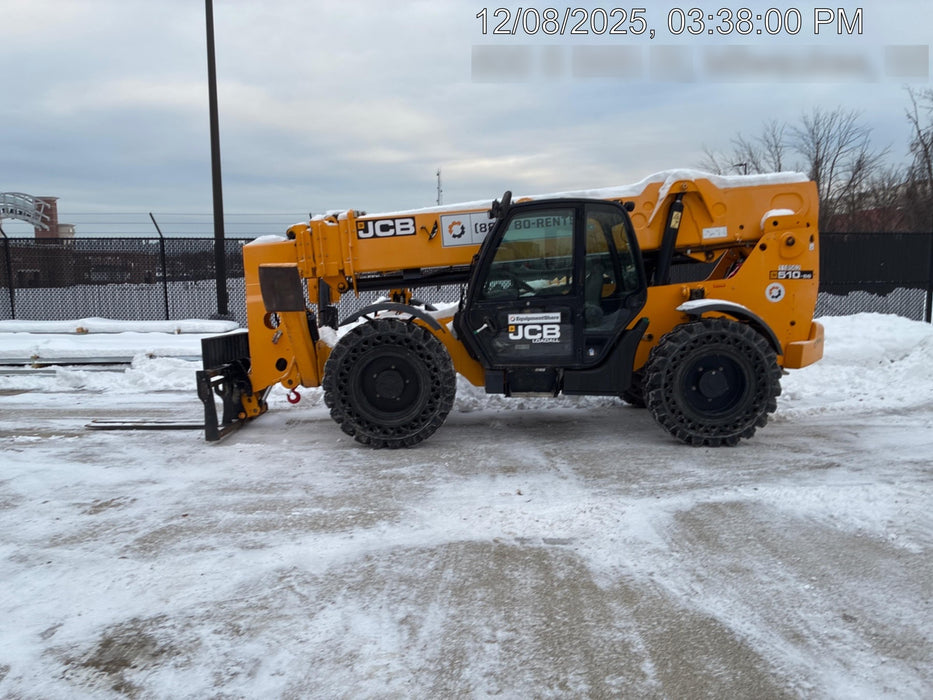2020 JCB 510-56 Cab/Heat/Air, Solid Tires, Work Lights, Beacon, Aux Hydraulics, Back up Alarm, Lifting Eye, ES Decals
