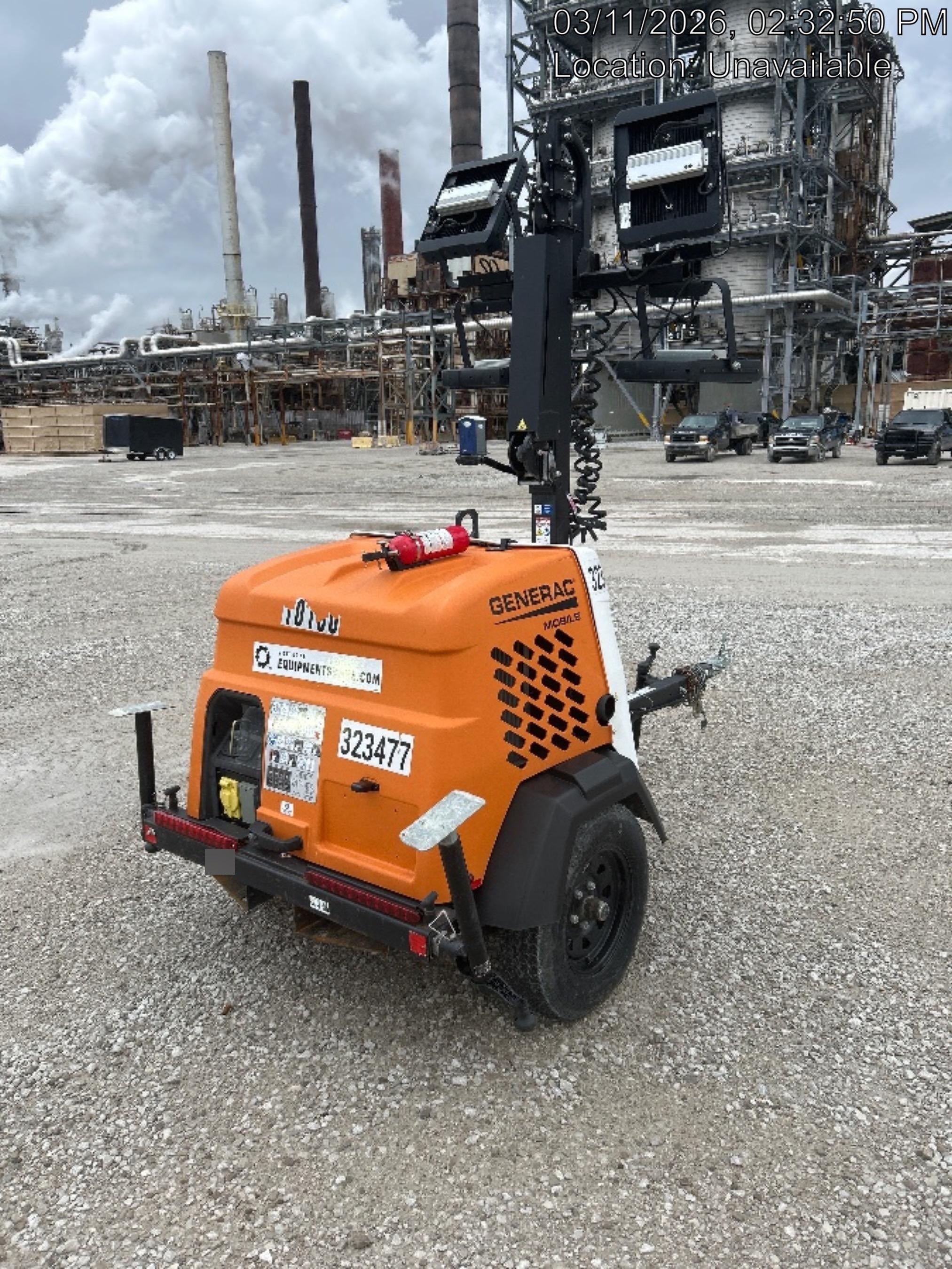 2023 Generac MLT2 Diesel, Flex Switch 120V Input, Powerzone Controller, (4) 320W LED Lights, 4kW Generator, 39.9 Gal Fuel Tank, 2" Ball, T3