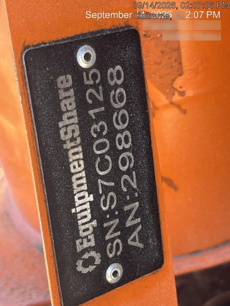 2023 MICHIGAN PNEUMATIC ES-S7F-CARRIER-ORANGE-TRACKER