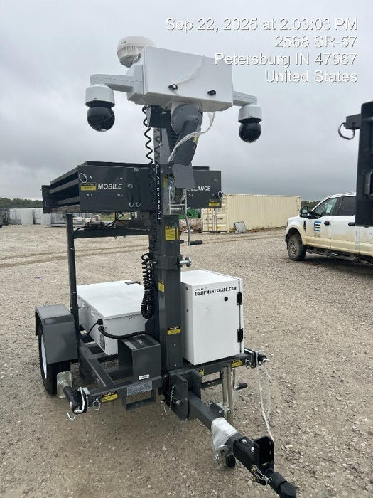 2025 NATIONAL SIGNAL Sunray Solar-Powered Mobile Integrator Tower