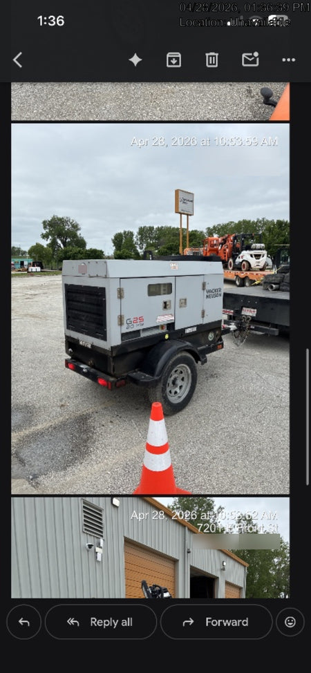 2020 WACKER NEUSON G25