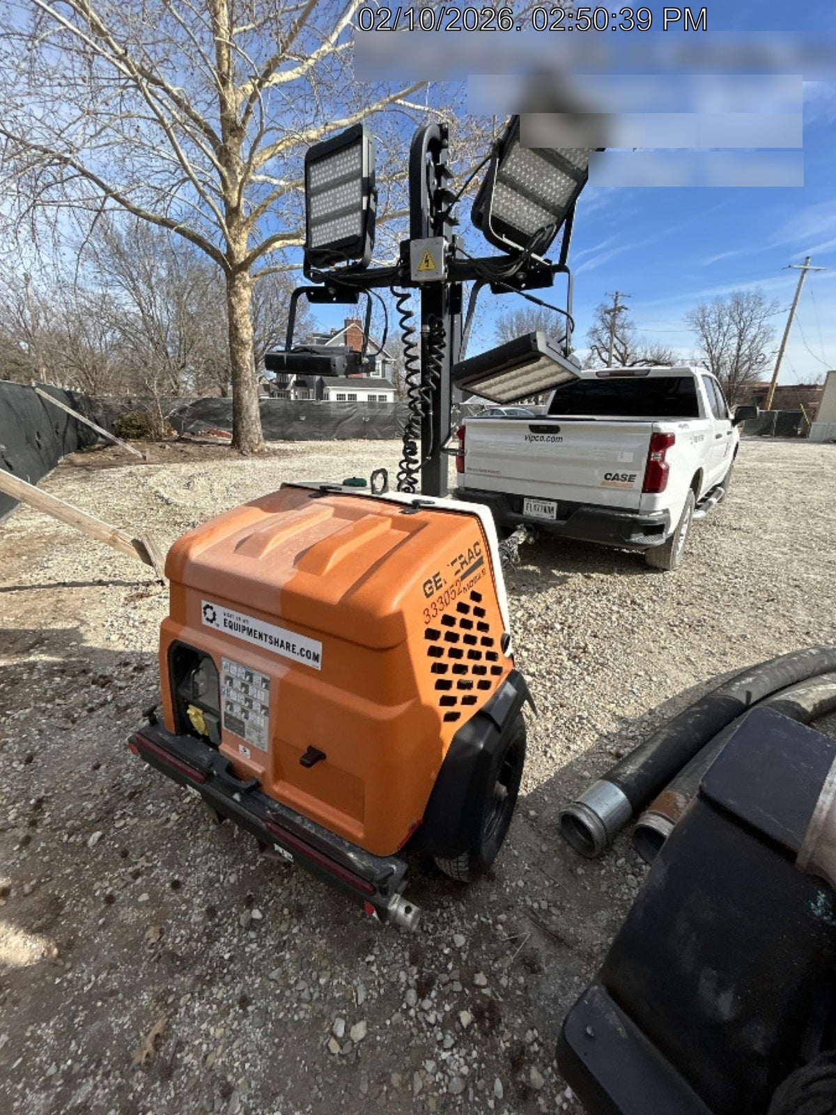 2023 Generac MLT2 Diesel, Flex Switch 120V Input, Powerzone Controller, (4) 320W LED Lights, 4kW Generator, 39.9 Gal Fuel Tank, 2" Ball, T3