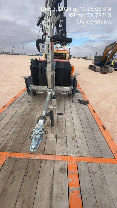 2024 Wanco WLTT-4MM4K Diesel, Deep Sea Controller, Shore Power Plug, Auto Start, (4) 350W LED Floodlights, 4kW Generator, 60 Gal Fuel Tank, 2" Ball, T3