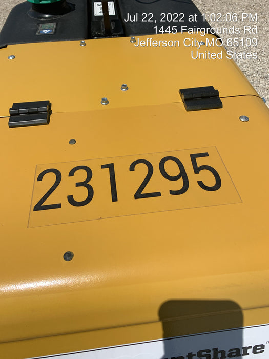 2022 Allmand NLV3GR (4) LED Light Fixture 350W, 23' Vertical Mast, 3kW Prime, Towable, Deep Sea L401, Leveling Jacks, Yanmar T4F 5.8hp