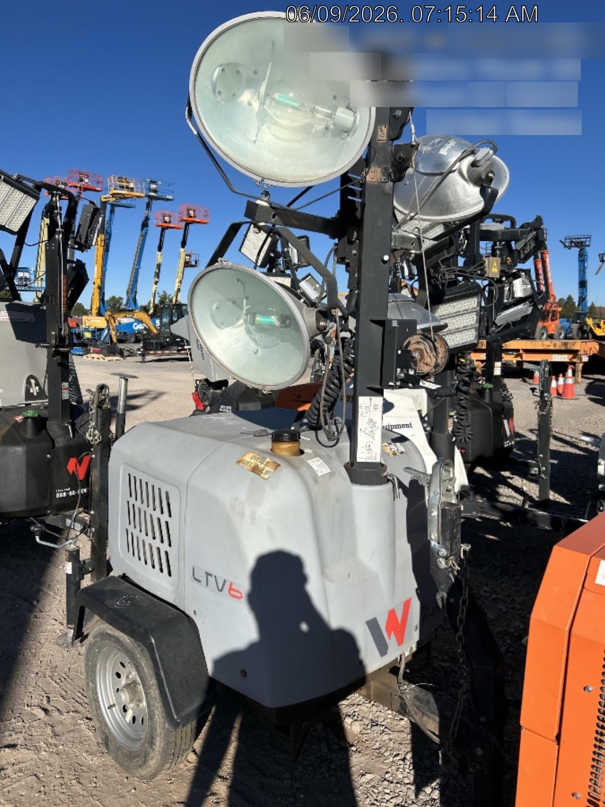 2019 Wacker Neuson LTV6L-MH Standard Options, ES Track Hardware, Fuel Level Sensor