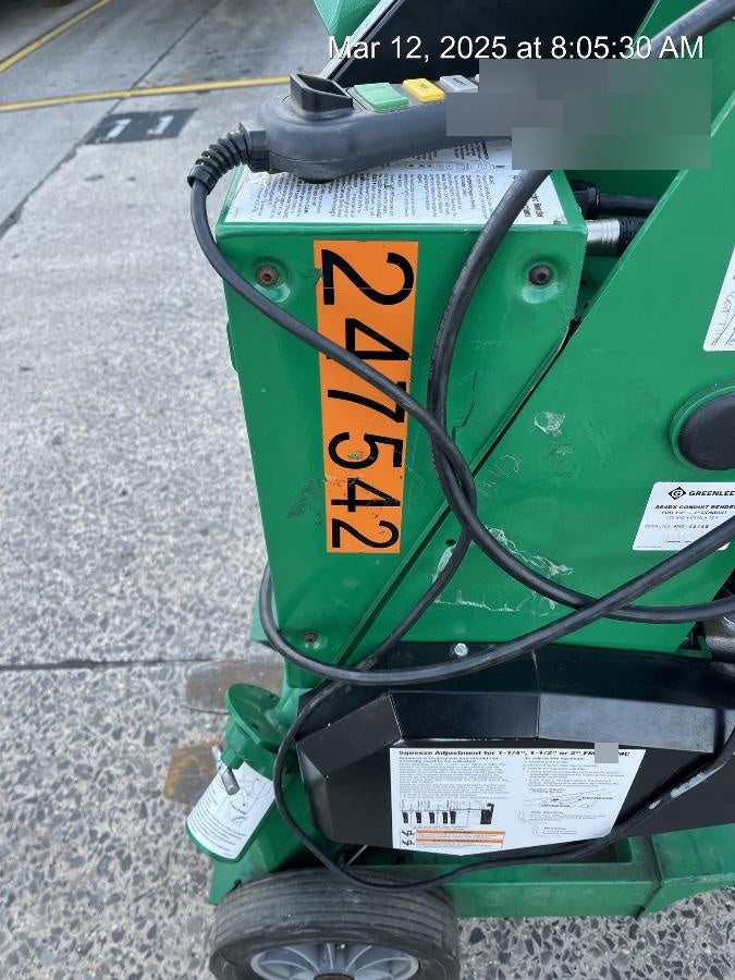 2022 GREENLEE 854DX