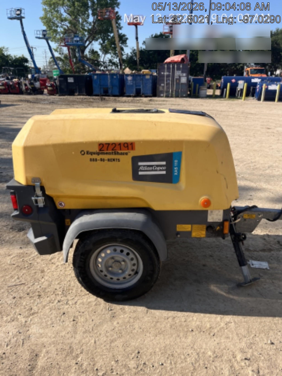 2022 ATLAS COPCO XAS 110