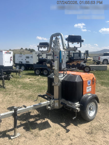 2024 Wanco WLTT-4MM4K Diesel, Deep Sea Controller, Shore Power Plug, Auto Start, (4) 350W LED Floodlights, 4kW Generator, 60 Gal Fuel Tank, 2" Ball, T3