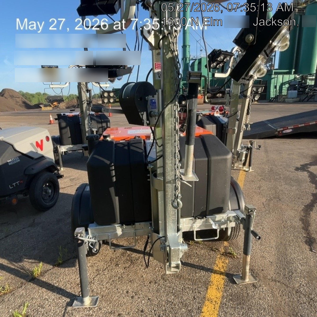 2024 Wanco WLTT-4MM4K Diesel, Deep Sea Controller, Shore Power Plug, Auto Start, (4) 350W LED Floodlights, 4kW Generator, 60 Gal Fuel Tank, 2" Ball, T3