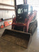 2018 Takeuchi TL12V2C Takeuchi TL12V2C Cab Skid Steer Track Loader, 80" HD dirt bucket with 9 teeth