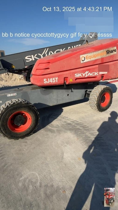 2019 SKYJACK SJ45T+