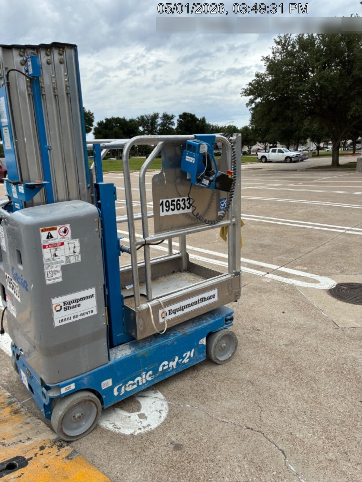 2021 GENIE GR-20