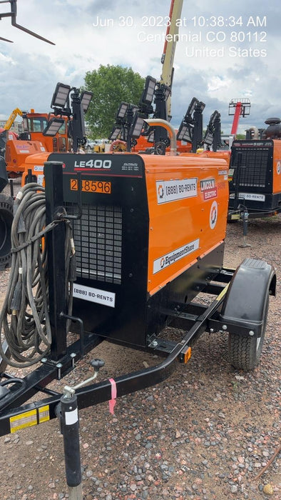 2022 Lincoln Electric LE400 Kubota V1505, Trlr, Cable Rack, Light Kit, ES Decals, T3