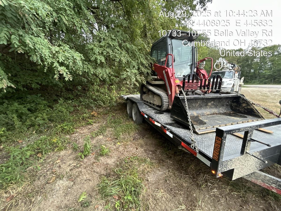 2024 TEXAS PRIDE TRAILERS 21' Lowboy Gravity Tilt Bed 14K Bumper Pull Trailer